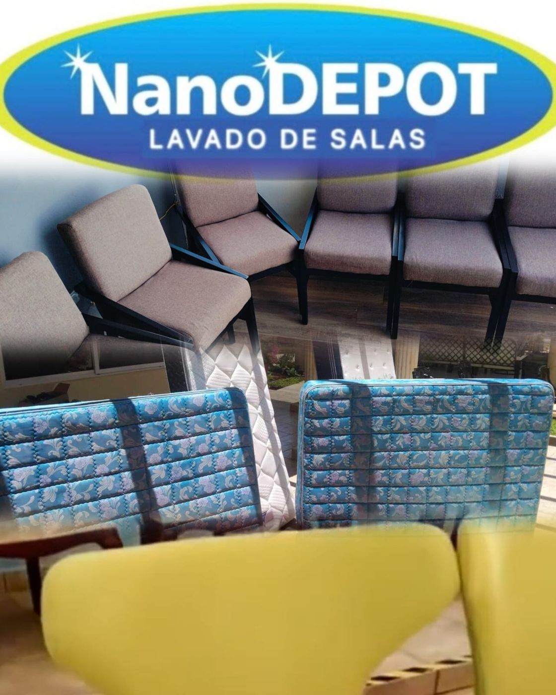 Trabajos de lavado de salas y colchones — NanoDEPOT Durango